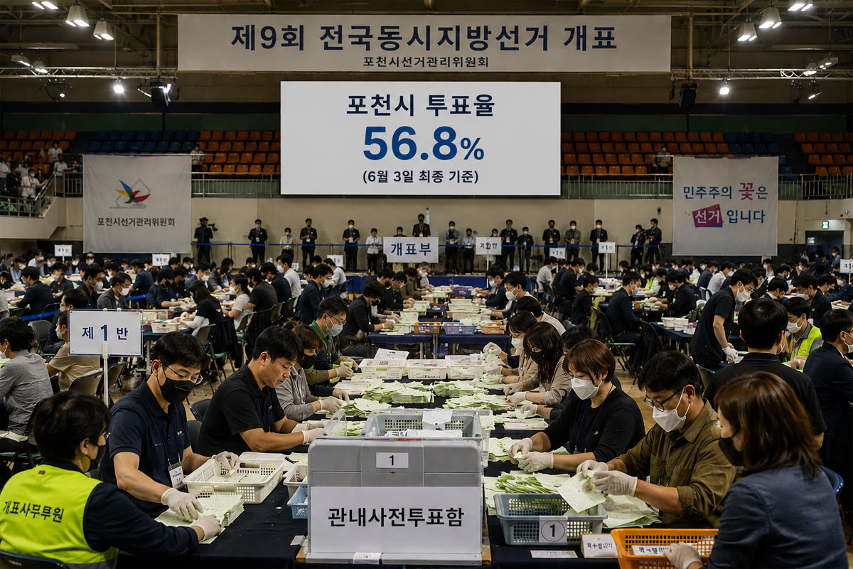 포천은 왜 달랐나…국민의힘 지방선거 ‘압승’, 비례대표 98표 승부가 갈랐다